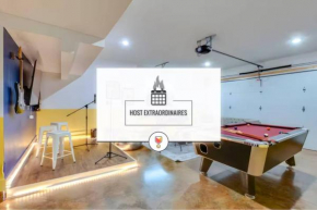 Spacious and Modern 2 Rooftops Stage Games and More